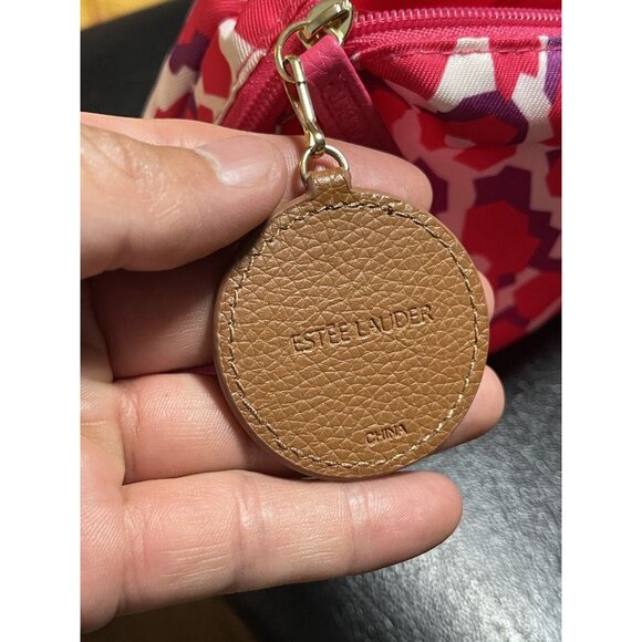 Estee Lauder Pink Cheetah Print Cosmetic Bag - - Picture 4 of 7